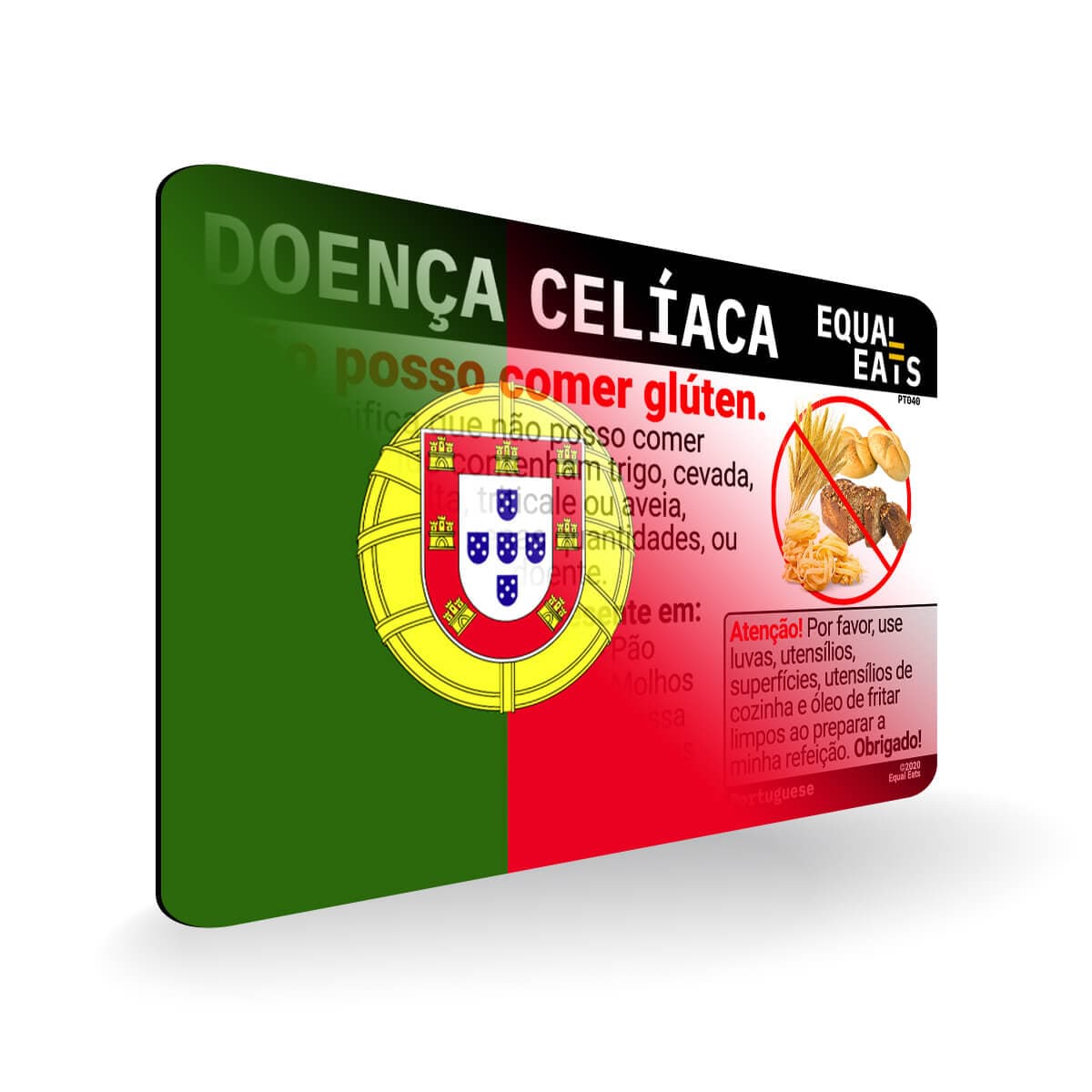 Portugal Celiac Card Gluten Free Travel In Portuguese Equal Eats