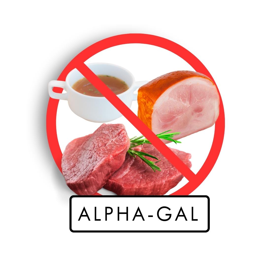 Alpha Gal Allergy Card