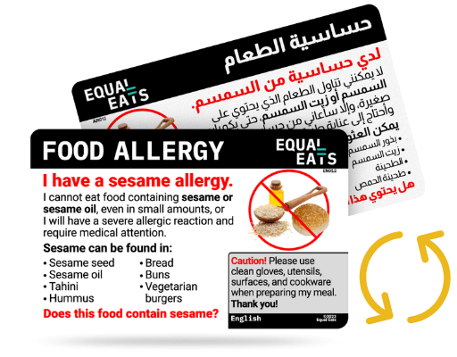 Equal Eats Travel Translation Cards