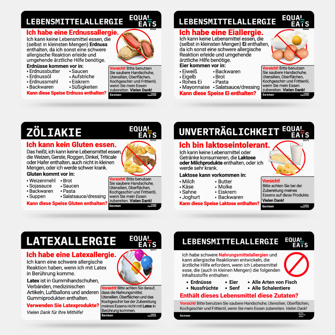 Deutsche Allergiekarten