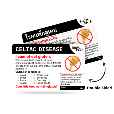 Danish Celiac Disease Card