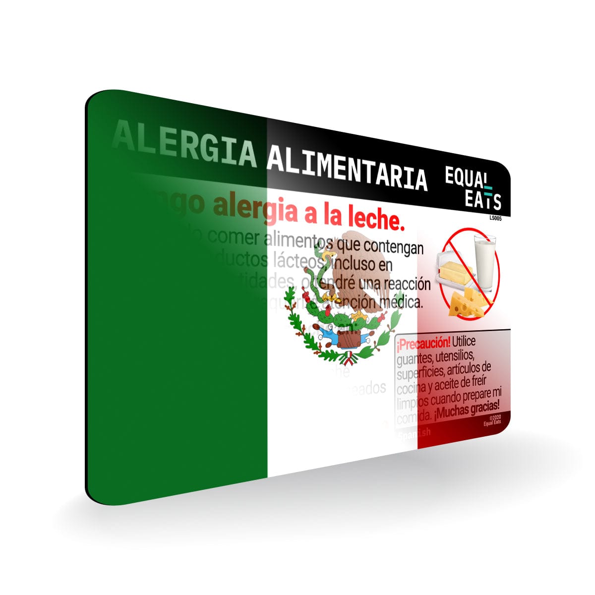 Peanut and Tree Nut Allergy in Mexico. Peanut and Tree Nut Allergy Card for Spanish Travel