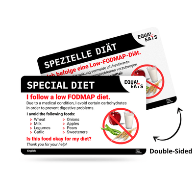 Indonesian Low FODMAP Card