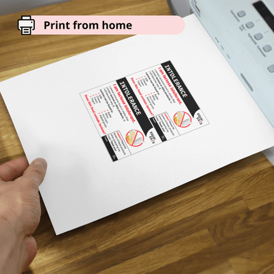 Free Lactose Intolerance Card (Printable)